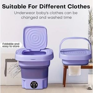 Portable, Foldable Mini Washer. Good for travel, and small areas
